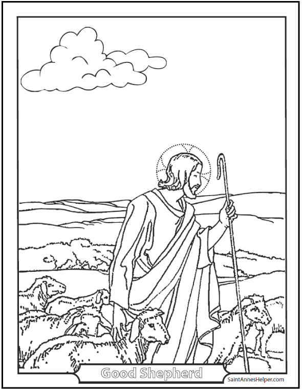 Download 45+ Bible Story Coloring Pages: Creation, Jesus & Mary, Miracles