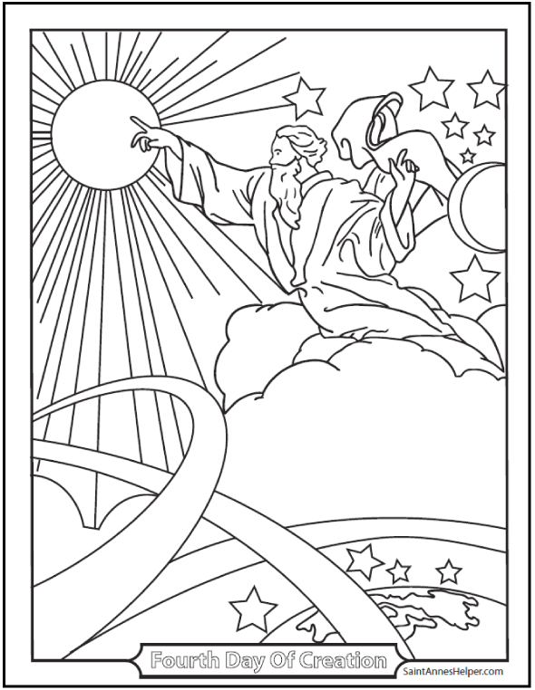 half sunshine coloring pages